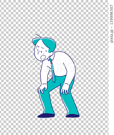 穿西裝的疲憊男人 穿西裝的疲憊男人 139996307