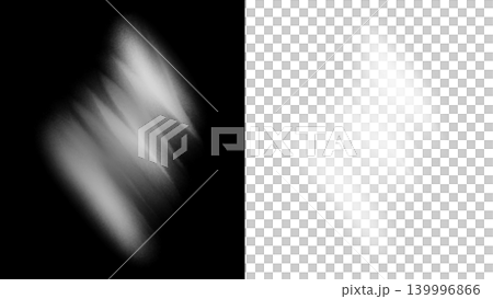 白いモヤ、抽象的なテクスチャのイラスト素材(黒背景/透過素材/PNG) 白いモヤ、抽象的なテクスチャのイラスト素材(黒背景/透過素材/PNG) 139996866