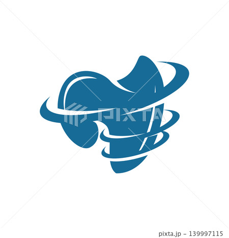 Dental Care Logo with Clean Tooth Icon Design Template 139997115