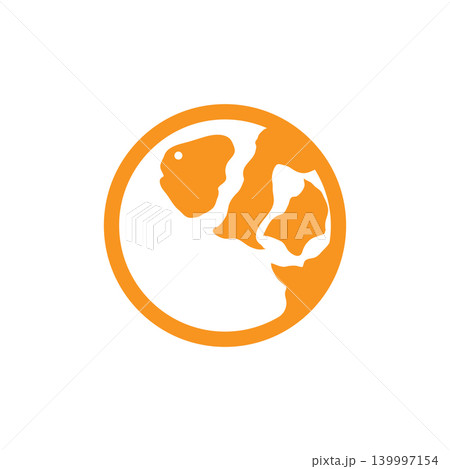 Cute Clownfish Logo with Tropical Ocean Style and Aquarium Nature Design Cute Clownfish Logo with Tropical Ocean Style and Aquarium Nature Design 139997154