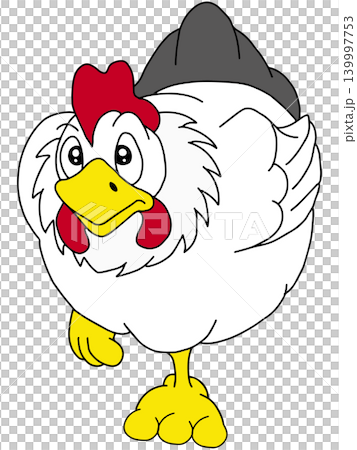 Hand-drawn animal illustration ☆ Chicken Hand-drawn animal illustration ☆ Chicken 139997753