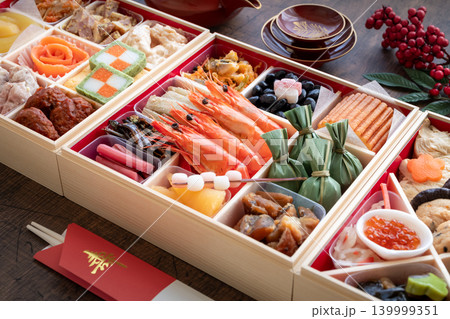 おせち料理　日本のお正月 139999351
