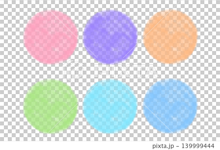 Colorful tablet palette set (pastel colors/transparent material/PNG) Colorful tablet palette set (pastel colors/transparent material/PNG) 139999444