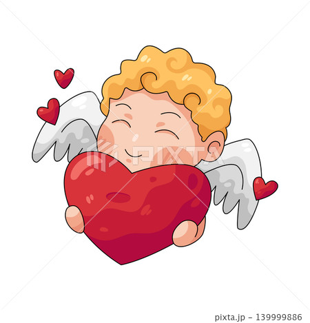 Illustration of Cupid Illustration of Cupid 139999886