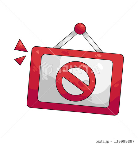 Illustration of blocked symbol 139999897