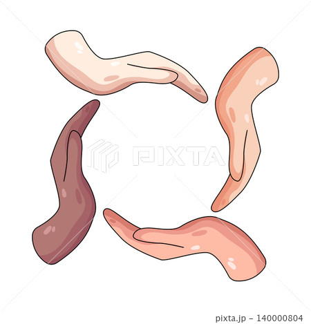 Illustration of Diversity Hand 140000804
