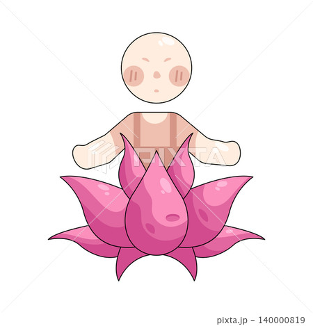 Illustration of Meditation Illustration of Meditation 140000819