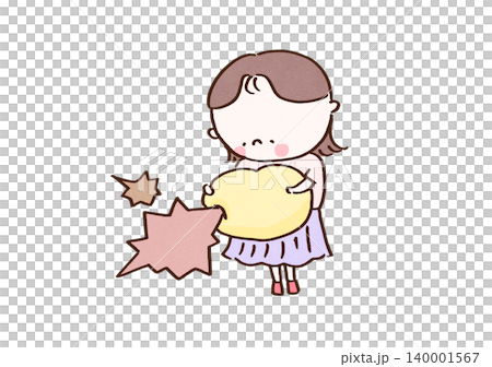 A woman uses a soft cushion as a shield to block hurtful words from others (self-defense). A woman uses a soft cushion as a shield to block hurtful words from others (self-defense). 140001567