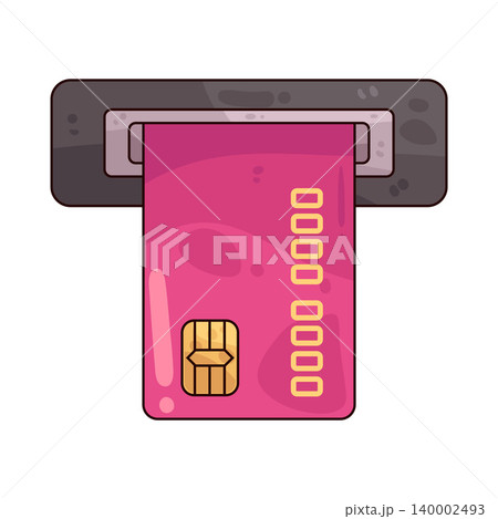 Illustration of Card Insert Illustration of Card Insert 140002493