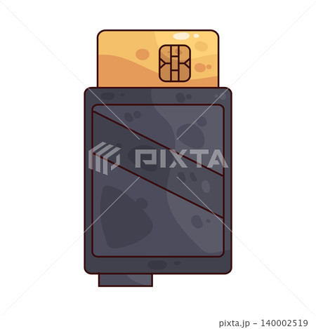 Illustration of Card Wallet Illustration of Card Wallet 140002519