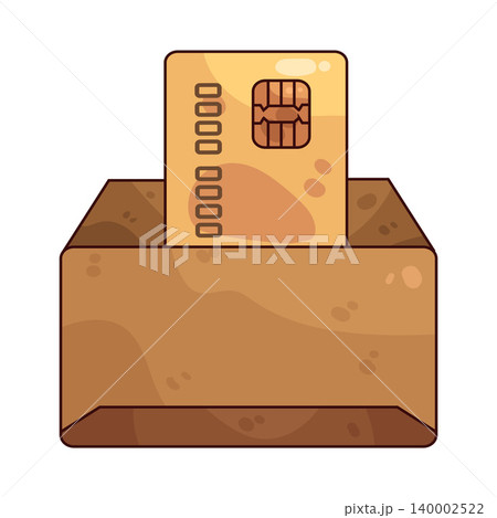 Illustration of Card Envelope 140002522