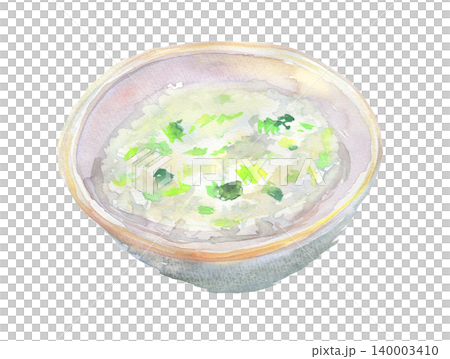 七草粥の水彩イラスト 七草粥の水彩イラスト 140003410