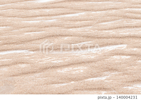 Soft, wind-sculpted sand ripples. Abstract natural texture Soft, wind-sculpted sand ripples. Abstract natural texture 140004231