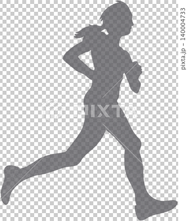 running person shadow running person shadow 140004733