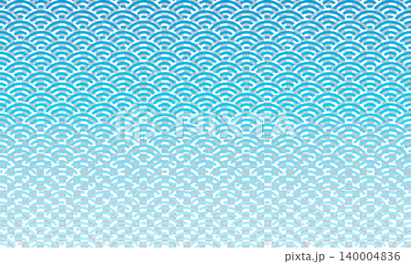 Gradient Seigaiha pattern Gradient Seigaiha pattern 140004836