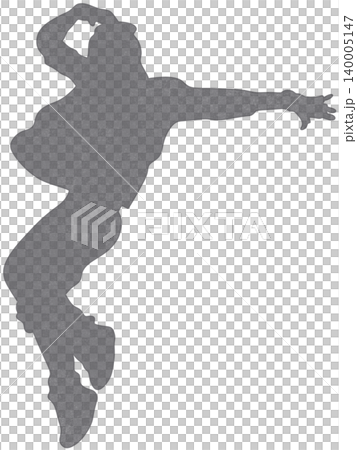 dancing person shadow dancing person shadow 140005147