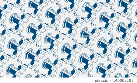 Isometric gears with axles and shafts on blue, mechanical engineering concept with cogwheels. 3D vector on blue background Isometric gears with axles and shafts on blue, mechanical engineering concept with cogwheels. 3D vector on blue background 140005195