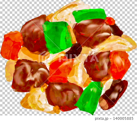Illustration of sweet and sour pork 140005885