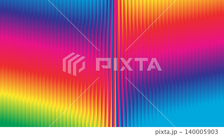 Abstract background featuring vibrant colorful vertical lines with dynamic smooth gradients. Abstract background featuring vibrant colorful vertical lines with dynamic smooth gradients. 140005903