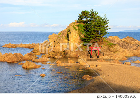 国定指定名勝及び天然記念物 笹川流れの弁天岩の風景 国定指定名勝及び天然記念物 笹川流れの弁天岩の風景 140005916