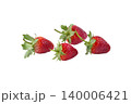 Fresh strawberry isolated on white background. 140006421