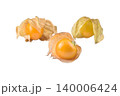 Cape gooseberry (physalis) isolated on white background. 140006424