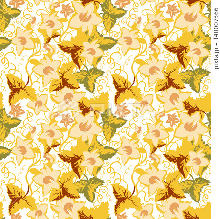 seamless pattern with leaves 140007366