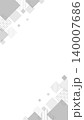 シンプルなパステルカラーのグラデーション四角のビジネスフレーム背景 140007686