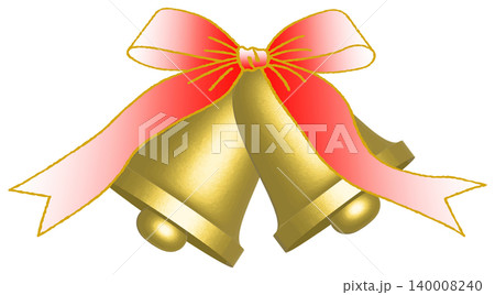 クリスマス　リボン　ベル 140008240
