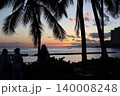 夕暮れのビーチ 140008248