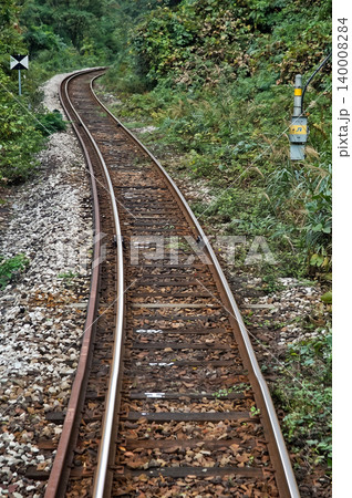 田舎の線路　因美線 140008284