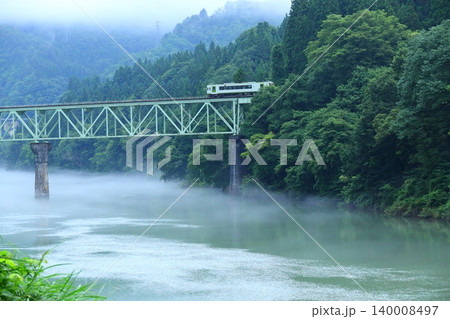 只見線・第2橋梁(福島県・三島町) 只見線・第2橋梁(福島県・三島町) 140008497