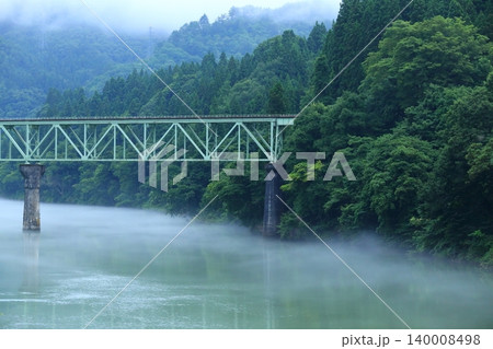 只見線・第2橋梁(福島県・三島町) 只見線・第2橋梁(福島県・三島町) 140008498