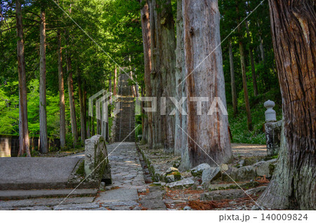 【身延山】菩提梯へと続く参道【久遠寺】 【身延山】菩提梯へと続く参道【久遠寺】 140009824