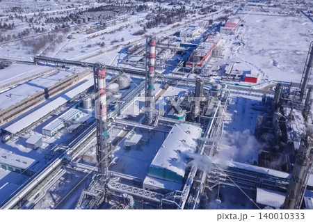 Oil refinery and petrochemical plant Oil refinery and petrochemical plant 140010333
