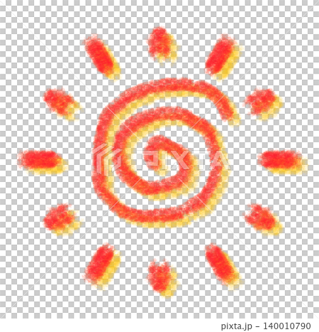 太陽のイラスト(JPEG/PNG) 太陽のイラスト(JPEG/PNG) 140010790