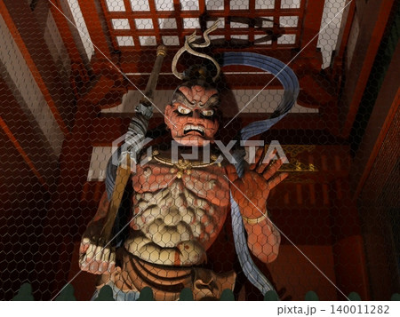 浅草寺の阿形仁王像 140011282