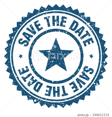 save the date blue grunge round stamp. save the date stamp save the date blue grunge round stamp. save the date stamp 140012153