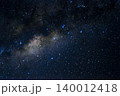イースター島の星空とうっすら見える天の川002 140012418