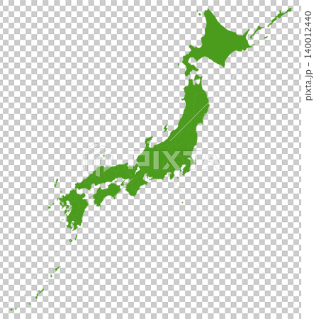 日本列島 分割できる地図 日本列島 分割できる地図 140012440