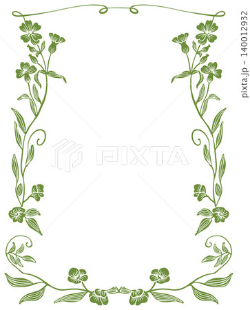 green pattern frame 042 green pattern frame 042 140012932