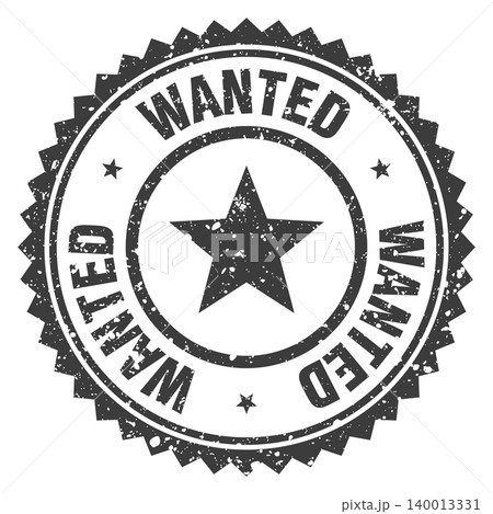 wanted black grunge round stamp. wanted stamp wanted black grunge round stamp. wanted stamp 140013331