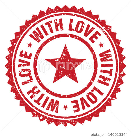 with love red grunge round stamp. with love stamp with love red grunge round stamp. with love stamp 140013344