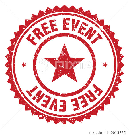 free event red grunge round stamp. free event stamp free event red grunge round stamp. free event stamp 140013725