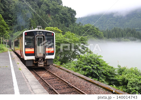 只見線　早戸駅 140014743