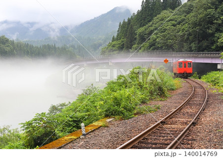 只見線　早戸駅 140014769
