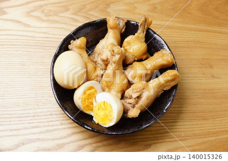 手羽元と卵の煮込み 手羽元と卵の煮込み 140015326