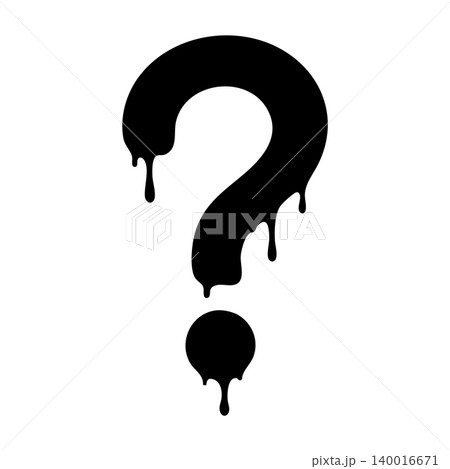 Graffiti question mark icon Graffiti question mark icon 140016671