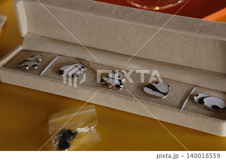 Panda-themed Jewelry in Velvet Box Panda-themed Jewelry in Velvet Box 140018559