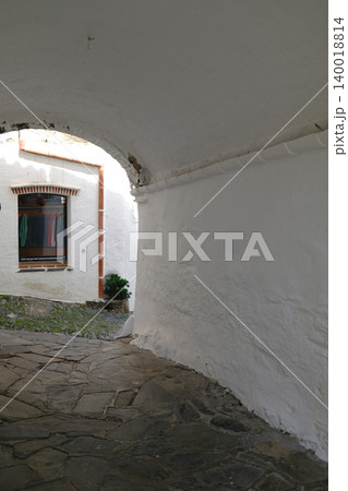 Beautiful mediterranean White Houses of Cadaques Costa Brava Spain Beautiful mediterranean White Houses of Cadaques Costa Brava Spain 140018814